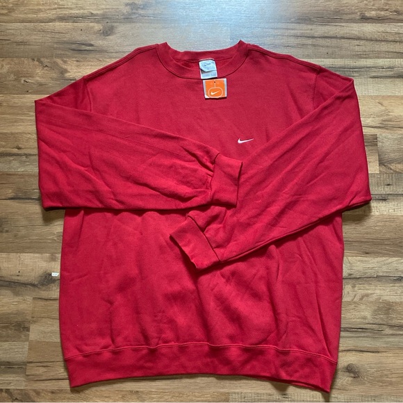 Y2K Nike Solo Swoosh Crewneck - Picture 1 of 6